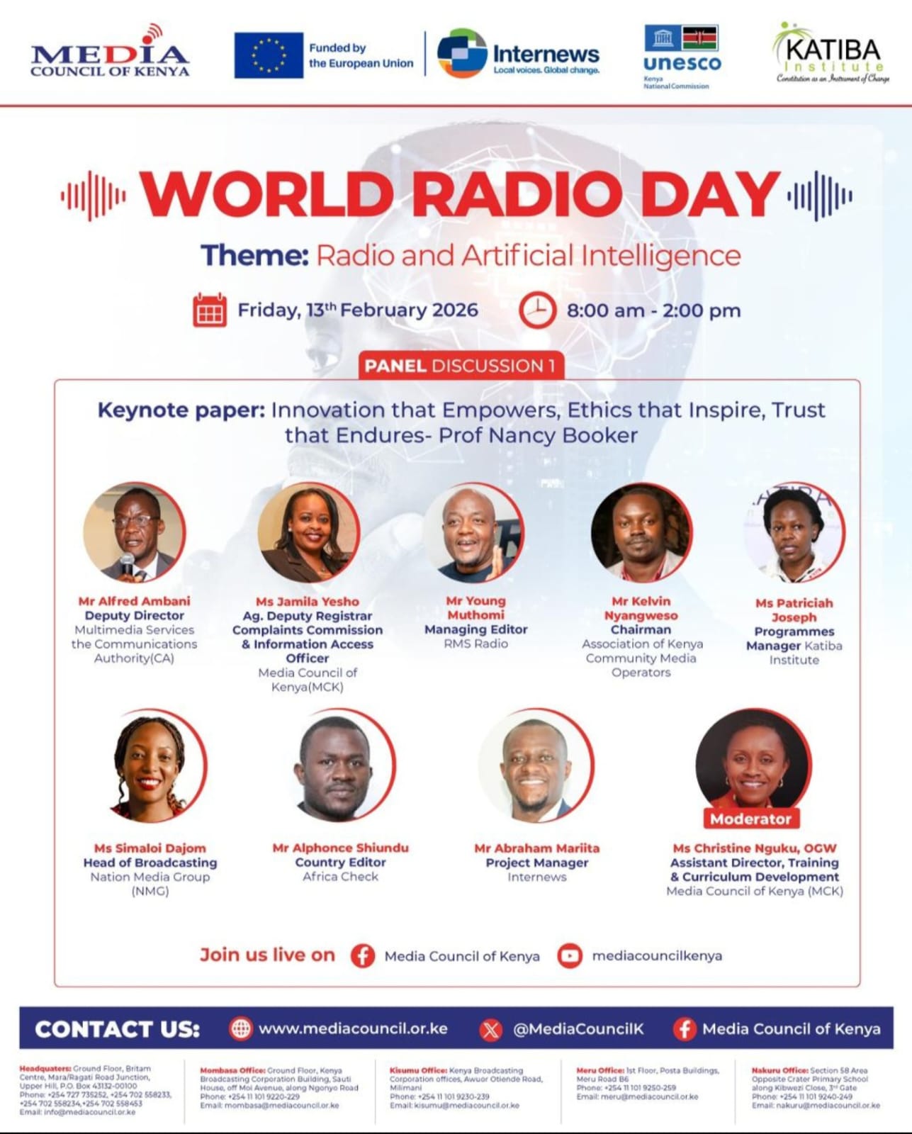 World Radio Day 2026: Kenya to Spotlight AI and Safeguarding Radio